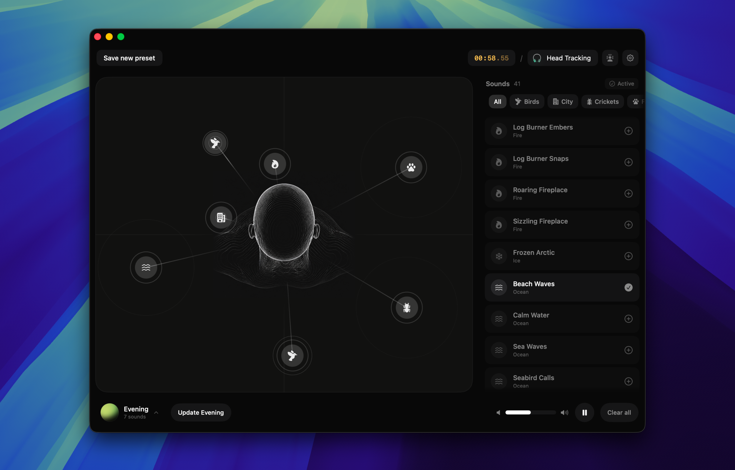 prostir zvuku spatial sound canvas